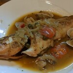 魚菜イタリアン SASUKE - アコウのアクアパッツァ