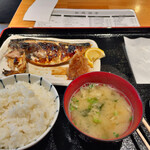 Oumaru Shokudou - 塩サバ定食1,320円