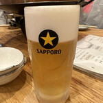 しじみ 炊き肉 くにき - 生ビール