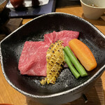 加賀屋 - 国産牛昆布焼き