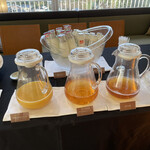 加賀屋 - 朝食のドリンクバー