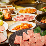 Kurogewagyuuyakiniku Shichikouzan - 5000円で全11種でオススメコース