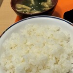 Pepper Lunch - ライス＆味噌汁