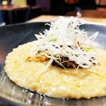 Japanese-style eel risotto