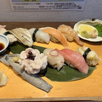 Tairyou Zushi Nagaoka Ten - わかたけ御膳セット（税込み２２９０円）