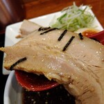 俺の中華たなか家 - ボリューミー❤️なチャーシューはつけ汁に浸すとホロホロ柔らかぁ～に(^_-)