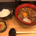 Komoro Soba - 熟味噌うどん ライスセット