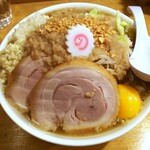 RAMEN NOBU - 【夜限定】豚中華　ヤサイアブラ増し　1000円