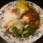 本石亭 - キーマカレー