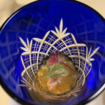 日光金谷ホテル - 栃木県産　有機人参のムース　と　蟹