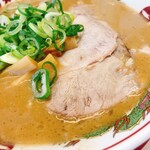 天下一品 - こってりラーメン870円
麺大盛＋150円スープ増量＋100円