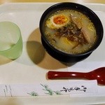 鳥丸 - 鳥丸塩ラーメン（ハーフ）