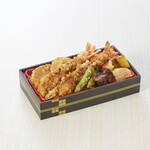 (17) Large shrimp tempura Bento (boxed lunch)