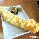 本格手打うどん はゆか - 穴子天