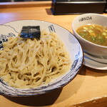 本田麺業 - 醤油つけめん並（大盛）
