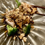 中華 本田 - 冷製ですがしっとりした鶏肉