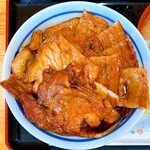 ぶた丼のとん田 - 上から