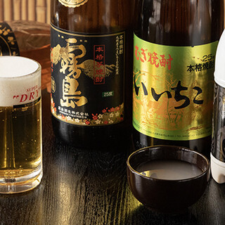 There are many drinks that go well with Yakiniku (Grilled meat)! Enjoy all-you-can-drink at a great value