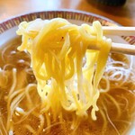 ラーメンきっさ　えきばしゃ - 麺