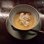 Fu Xing - 香住の蟹と百合根の蒸し物