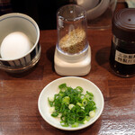 三谷製麺所 - トッピング