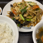 中華料理 興隆 - 肉野菜炒め定食