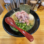 純鶏soba煌 - 特製純鶏soba大盛無料（ランチタイム）1,100円