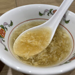 Gyouza No Oushou - 玉子スープ。