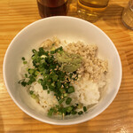 純鶏soba煌 - 雑炊飯（わさび）　150円