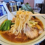 麺屋　穂華 - 麺アップ