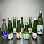 Yakiniku Hatagaya - 日本酒1合瓶から取り揃えております