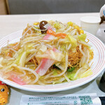 リンガーハット - 野菜たっぷり皿うどん（麺2倍） 990円