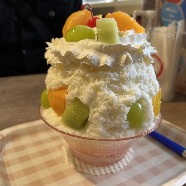 ベイサイドかき氷カフェ ミックス ミサキのシロクマ （Bay Side