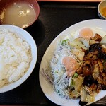 Teishokuya Roppoutei - ・回鍋肉定食850円