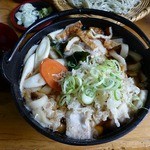 手打うどん 麦 - 鍋焼きうどん