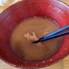 Sake Soba Yarai Sambou - お通しの「茸の味噌汁」