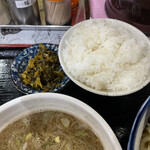 Nibo Shira-Men Aoki - R5.1再　半ライス・辛子高菜