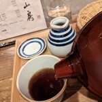 Sake Soba Yarai Sambou - 自然体の蕎麦湯