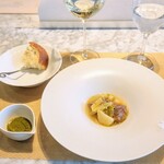 La Brianza - ボリートミストチェルムーラソース添え。