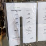 La Brianza - この日のランチメニュー。メニューは随時変わっていきます