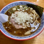 地鶏らーめん花道  - ブラウンラーメン ¥950