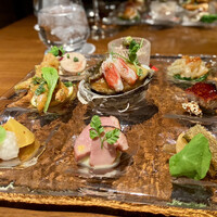 THE DINING シノワ唐紅花＆鉄板フレンチ蒔絵 - 