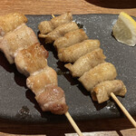 串かつと焼き鳥のお店 うちわ - 焼き鳥