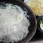 手打うどん くうかい - 冷やしうどん３９０円 中玉＋７０円