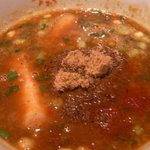 ラーメンにっこうact2 - カレーつけ麺のつけ汁