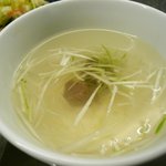 伊達の牛たん本舗 - テールスープ