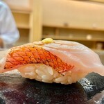 日本橋蛎殻町 すぎた - 2022.12.  金目鯛