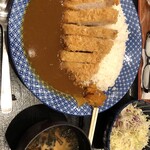 大衆スタンド 神田屋 - ロースカツカレー