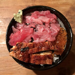 Genten - うなぎミックス丼 大盛り