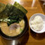 壱賢家 - 料理写真:定番ラーメン 麺の硬さ 硬め・タレの濃さ 普通・鶏油の量 多め・味 醤油・サイズ 普通 とライス